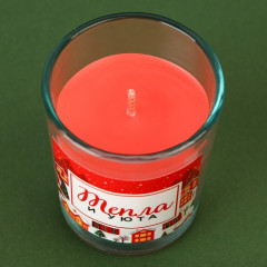 Набор свечей новогодних с аромадиффузором «Чудес, тепла и уюта» - Фото 3