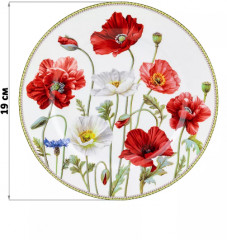 Набор тарелок для десертов «Маки» - Фото 1