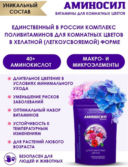 Витамины для комнатных цветов