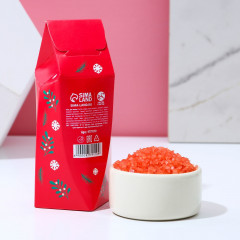 Соль для ванны с ароматом вишнёвого компота «Я не подарок, но и ты не Санта» - Фото 1