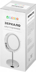 Зеркало настольное двустороннее с подсветкой - Фото 8