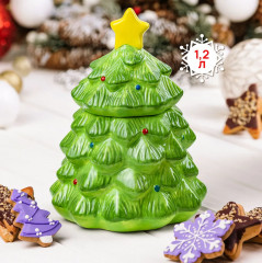 Банка для печенья «Елка» - Фото 1