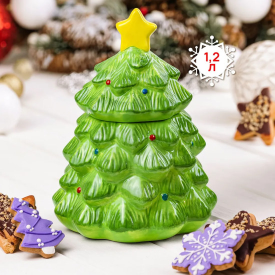 Банка для печенья «Елка»