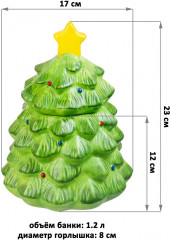 Банка для печенья «Елка» - Фото 2