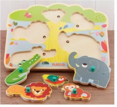 Звуковая рамка-вкладыш «Джунгли» - Фото 1