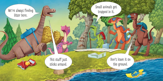 The Dinosaur Who Littered the Floor