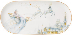 Блюдо овальное «Снежная королева» - Фото 1