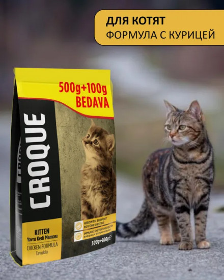 Корм для котят с курицей «Kitten»