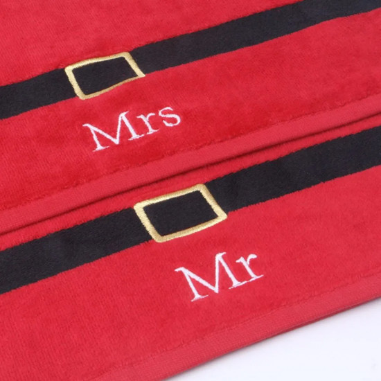 Набор полотенец «Mr. and Mrs. Claus»