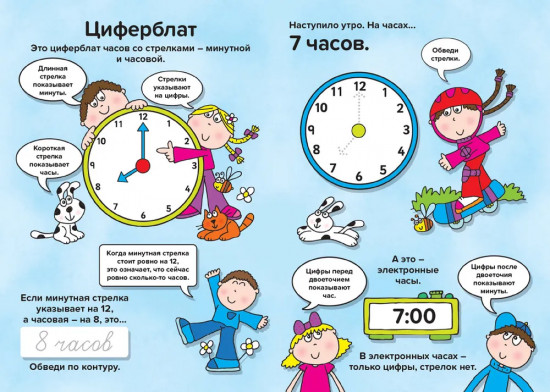 Который час? Определяем время