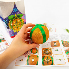 Набор для творчества «Шар янтарный» - Фото 4