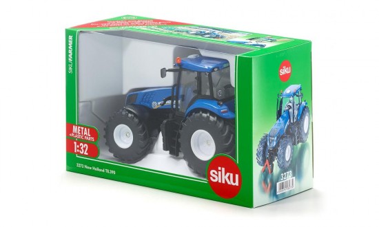Трактор New Holland, синий