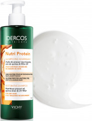 Dercos Nutrients Nutri Protein Восстанавливающий шампунь для секущихся и поврежденных волос - Фото 1