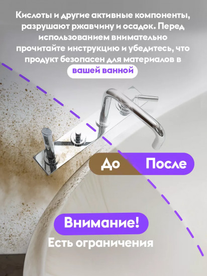 Средство для уборки ванной «Антиналет»