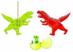 Набор для создания фигурок из бумаги «Динозавры» - Фото 2