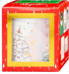 Набор самоклеящихся этикеток для подарков новогодних - Фото 1