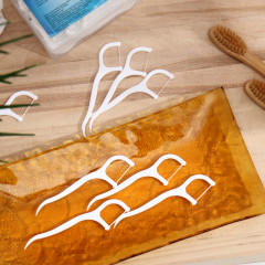 Набор нитей межзубных с пластиковым держателем - Фото 3