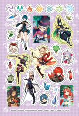 Genshin Impact. Супермного наклеек - Фото 4