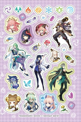 Genshin Impact. Супермного наклеек - Фото 5