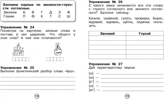 Русский язык. Фонетический разбор