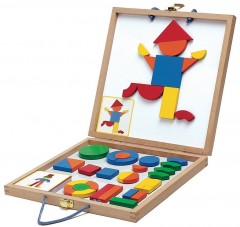 Магнитная доска с набором магнитных фигур «Геоформ» - Фото 1