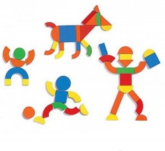 Магнитная доска с набором магнитных фигур «Геоформ» - Фото 3