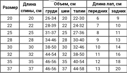 Комбинезон для собак