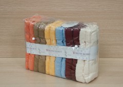 Набор махровых полотенец «Virginia Seсret» (арт. plt078-3, бамбук, размер 50х90, 6 шт) - Фото 1