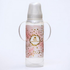 Бутылочка для кормления «Розовый мрамор» - Фото 1