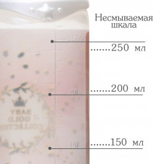 Бутылочка для кормления «Розовый мрамор» - Фото 4