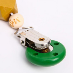 Держатель-игрушка для пустышки «Леопард» - Фото 2