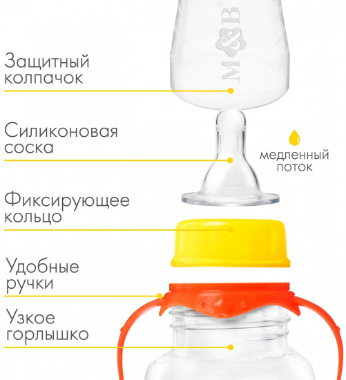 Бутылочка для кормления «Жирафик Лило»