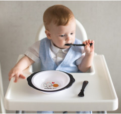 Набор детской посуды «Люблю есть» - Фото 2