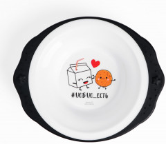 Набор детской посуды «Люблю есть» - Фото 3