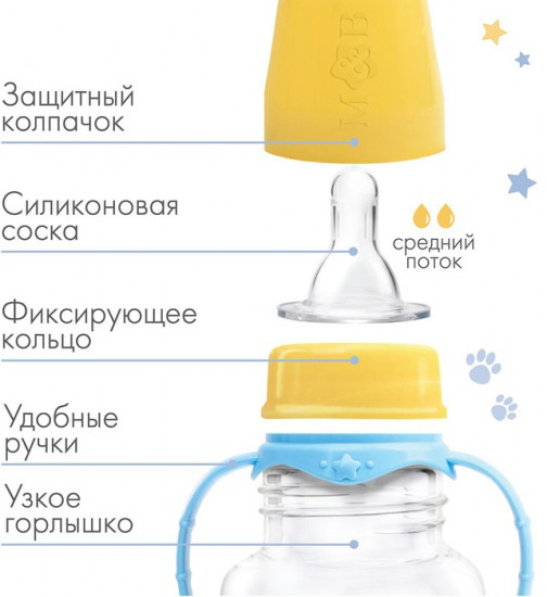 Бутылочка для кормления «Песики»