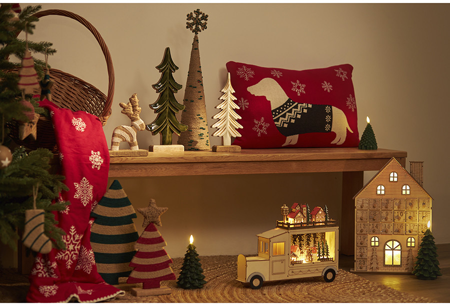 Декор новогодний с подсветкой «Festive Truck» | New Year Essential | Tkano | Фото 2