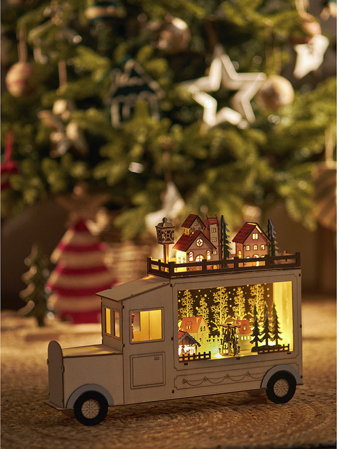 Декор новогодний с подсветкой «Festive Truck» | New Year Essential | Tkano | Фото 3