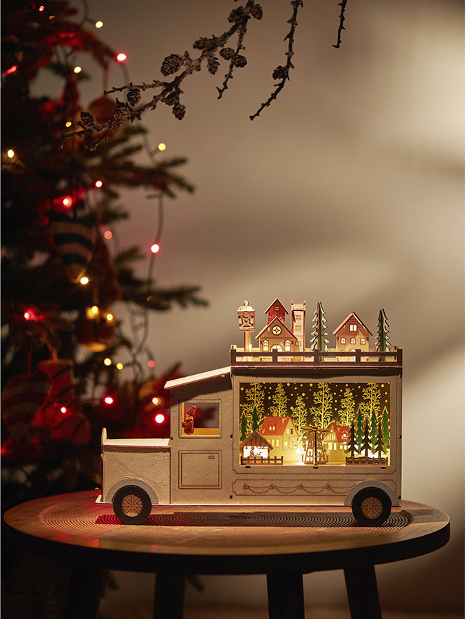 Декор новогодний с подсветкой «Festive Truck» | New Year Essential | Tkano | Фото 4