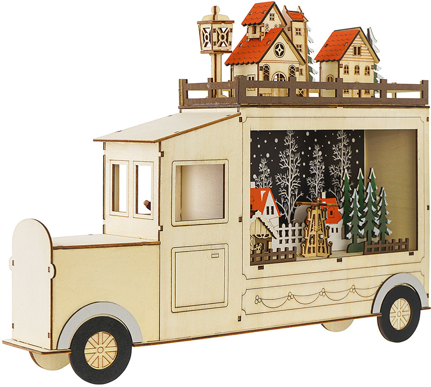 Декор новогодний с подсветкой «Festive Truck» | New Year Essential | Tkano | Фото 6