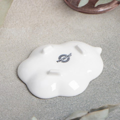 Икорница фарфоровая на ножках - Фото 2