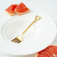 Вилка десертная «Грабли» - Фото 7