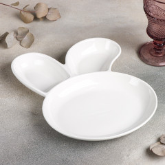 Блюдо с двумя соусниками «Ушастый зай» - Фото 1