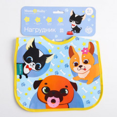 Нагрудник с кармашком «Собачки» - Фото 8