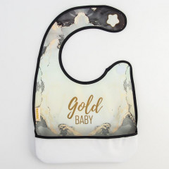 Нагрудник с кармашком «Gold baby» - Фото 6
