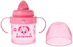 Поильник детский с твёрдым носиком «Доченька» - Фото 1