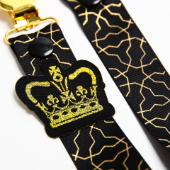 Держатель для пустышки на ленте «Gold baby» - Фото 2