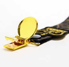 Держатель для пустышки на ленте «Gold baby» - Фото 3