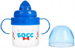 Поильник детский с твёрдым носиком «Маленький босс» - Фото 2