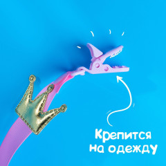 Держатель для пустышки на ленте «Принцесса» - Фото 2