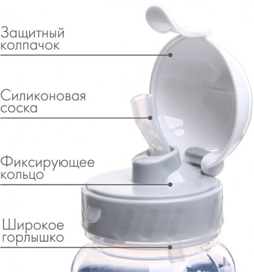 Поильник детский с трубочкой